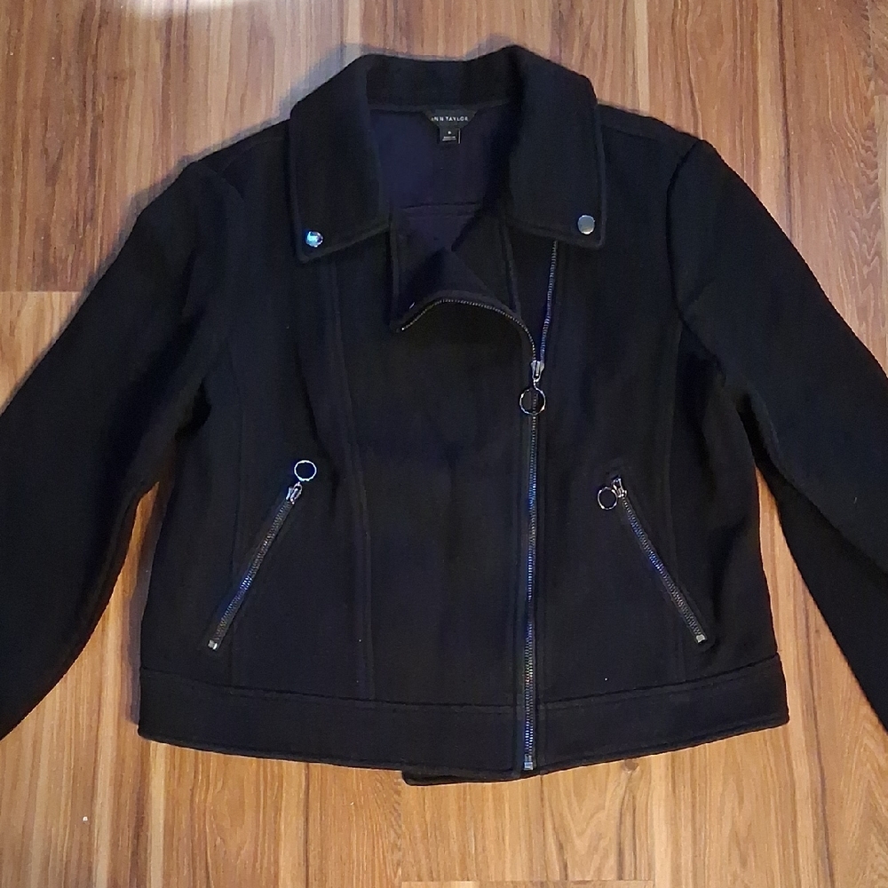 Ann Taylor Black  Warm Jacket